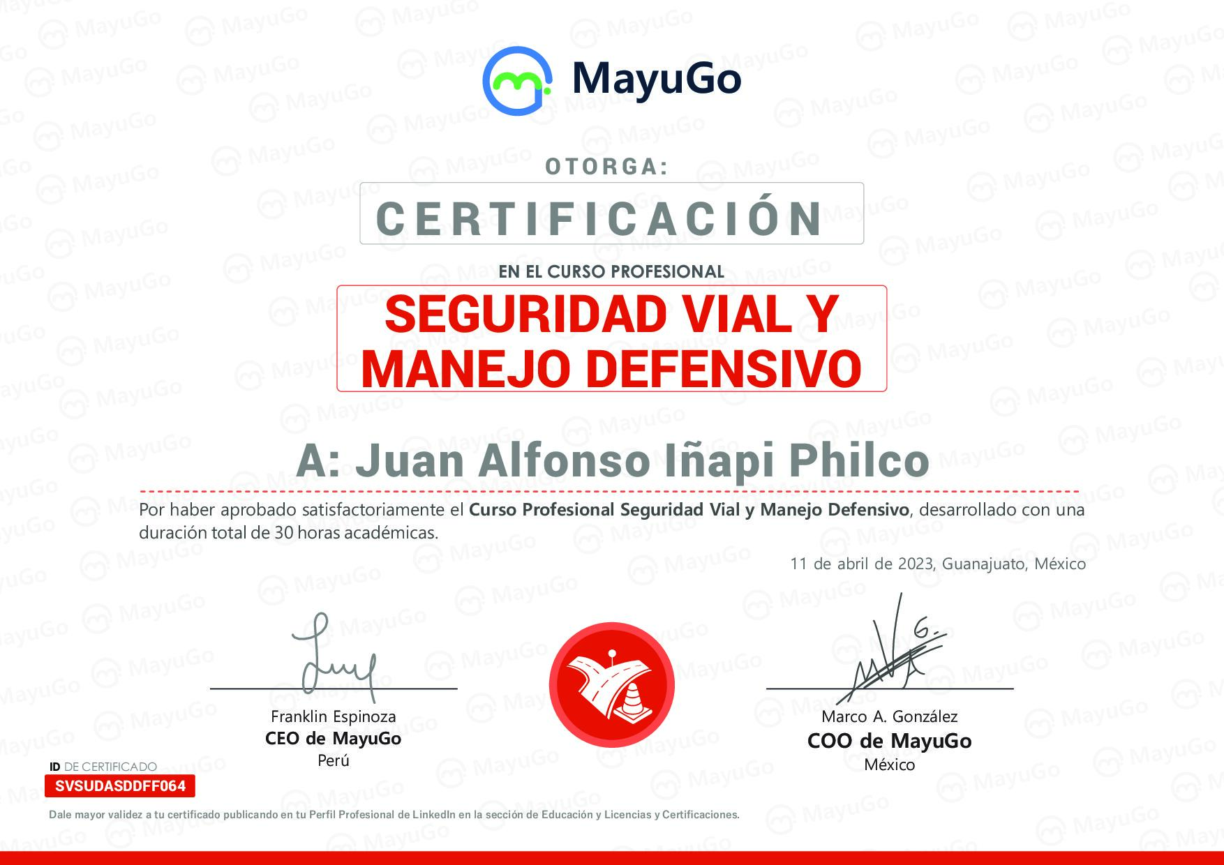 Certificado