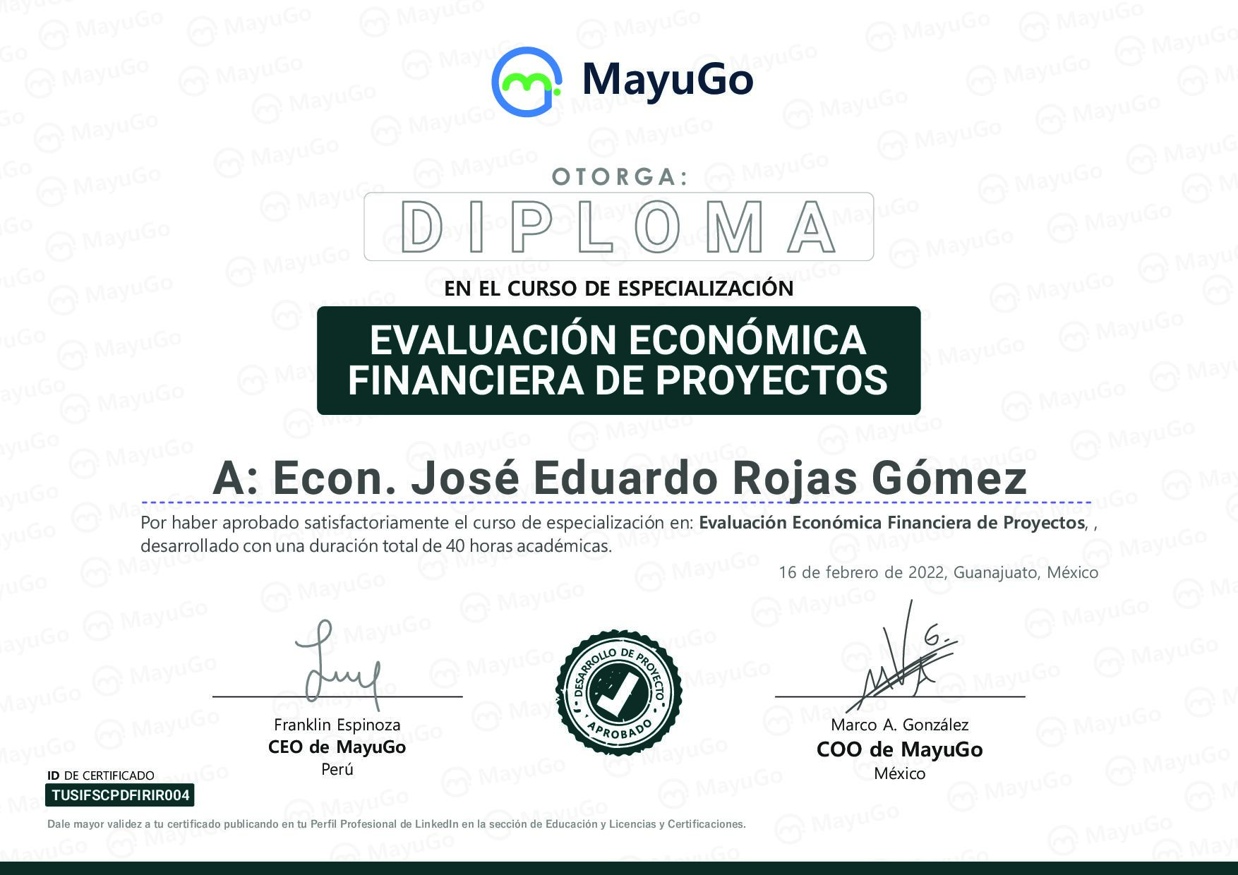 Certificado
