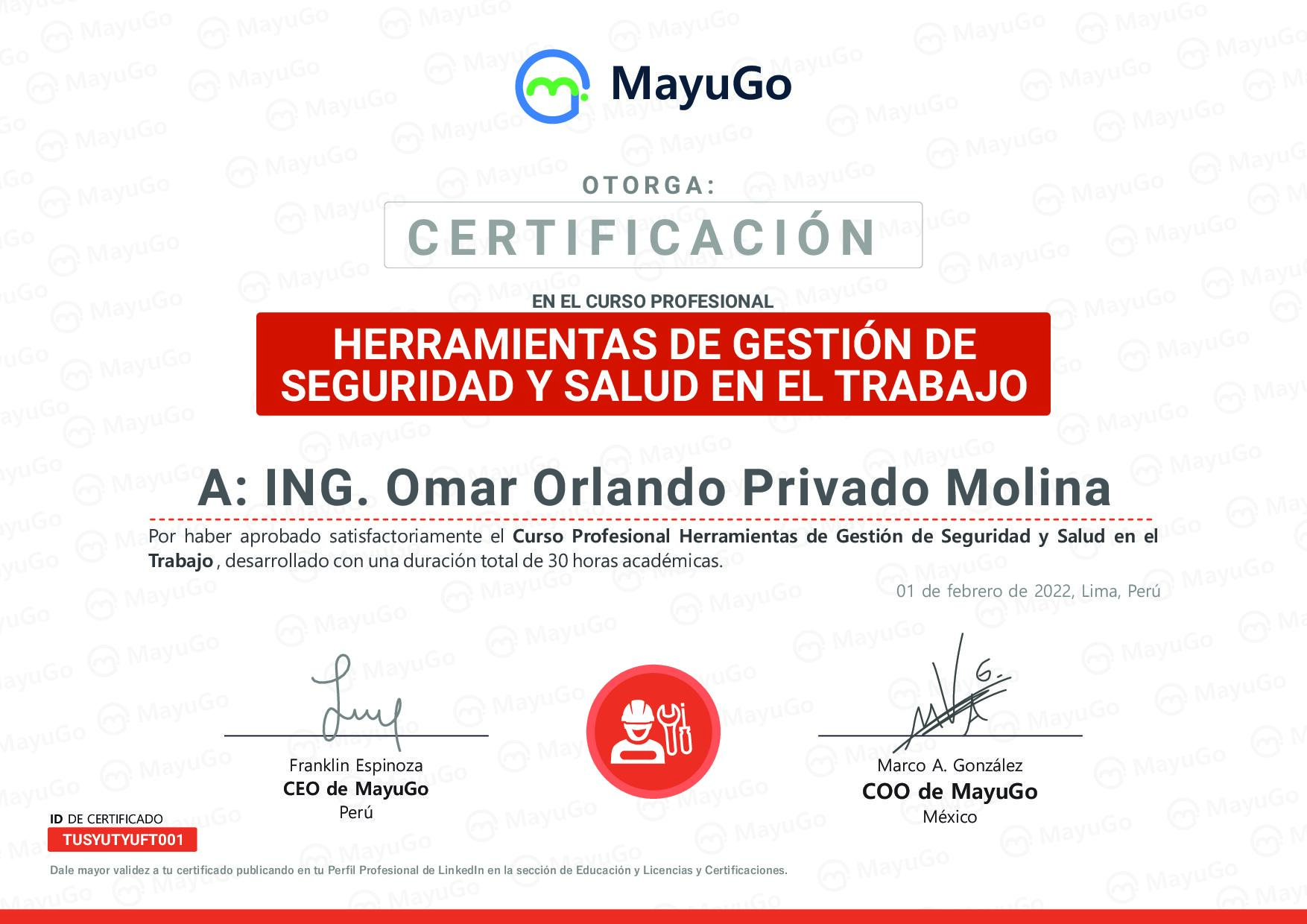 Certificado