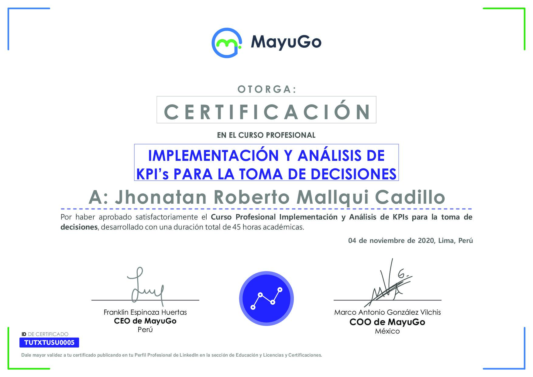 Certificado