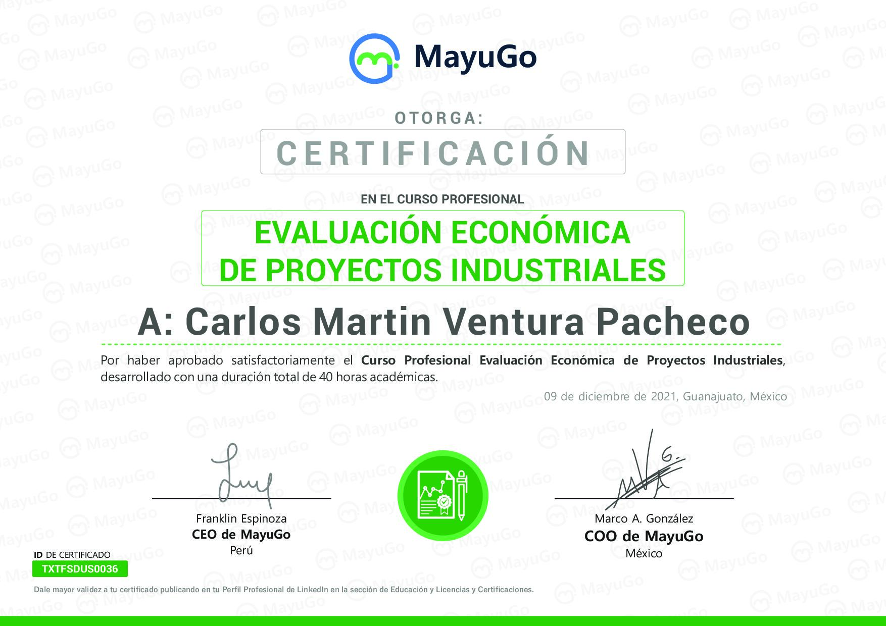 Certificado