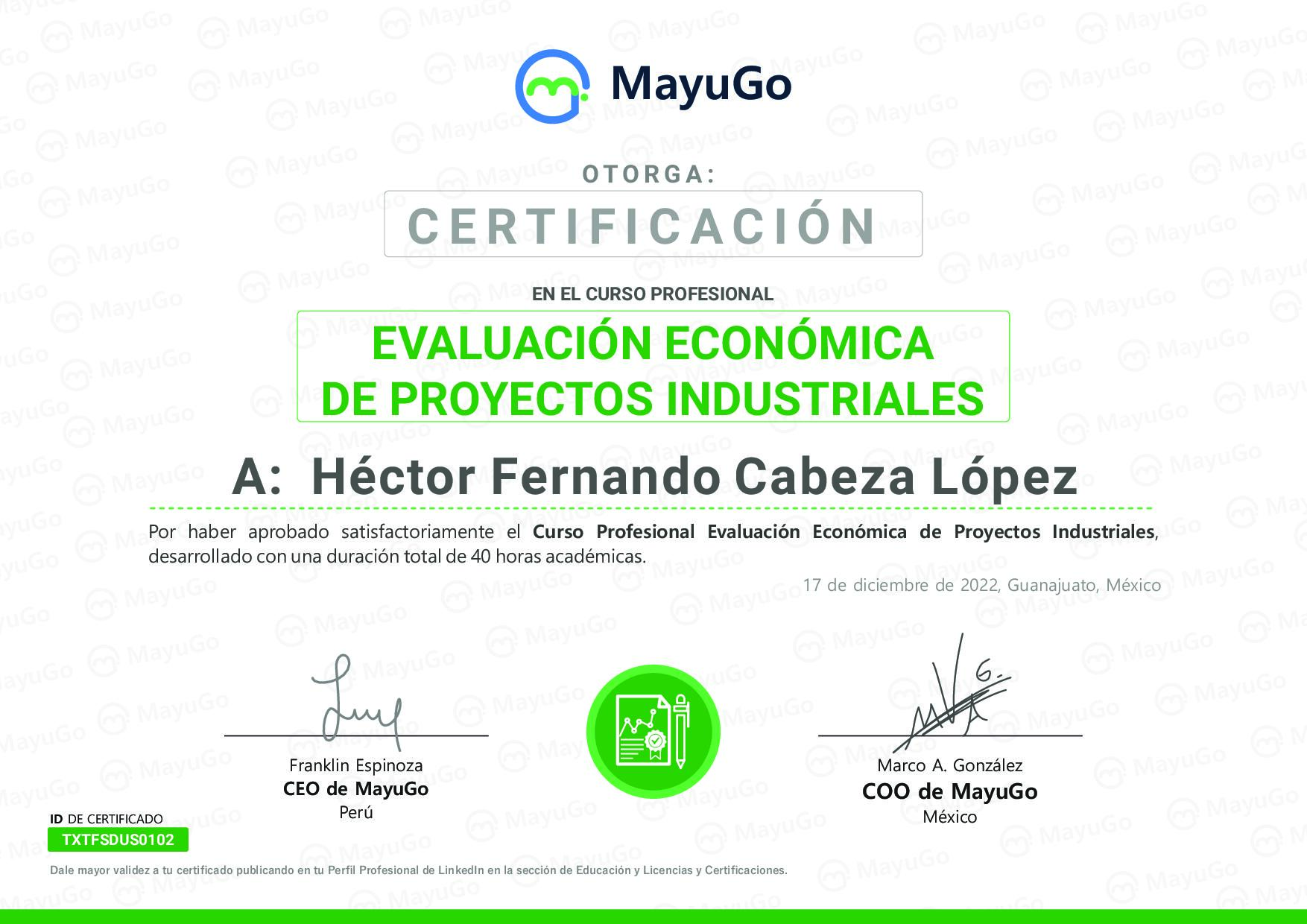 Certificado