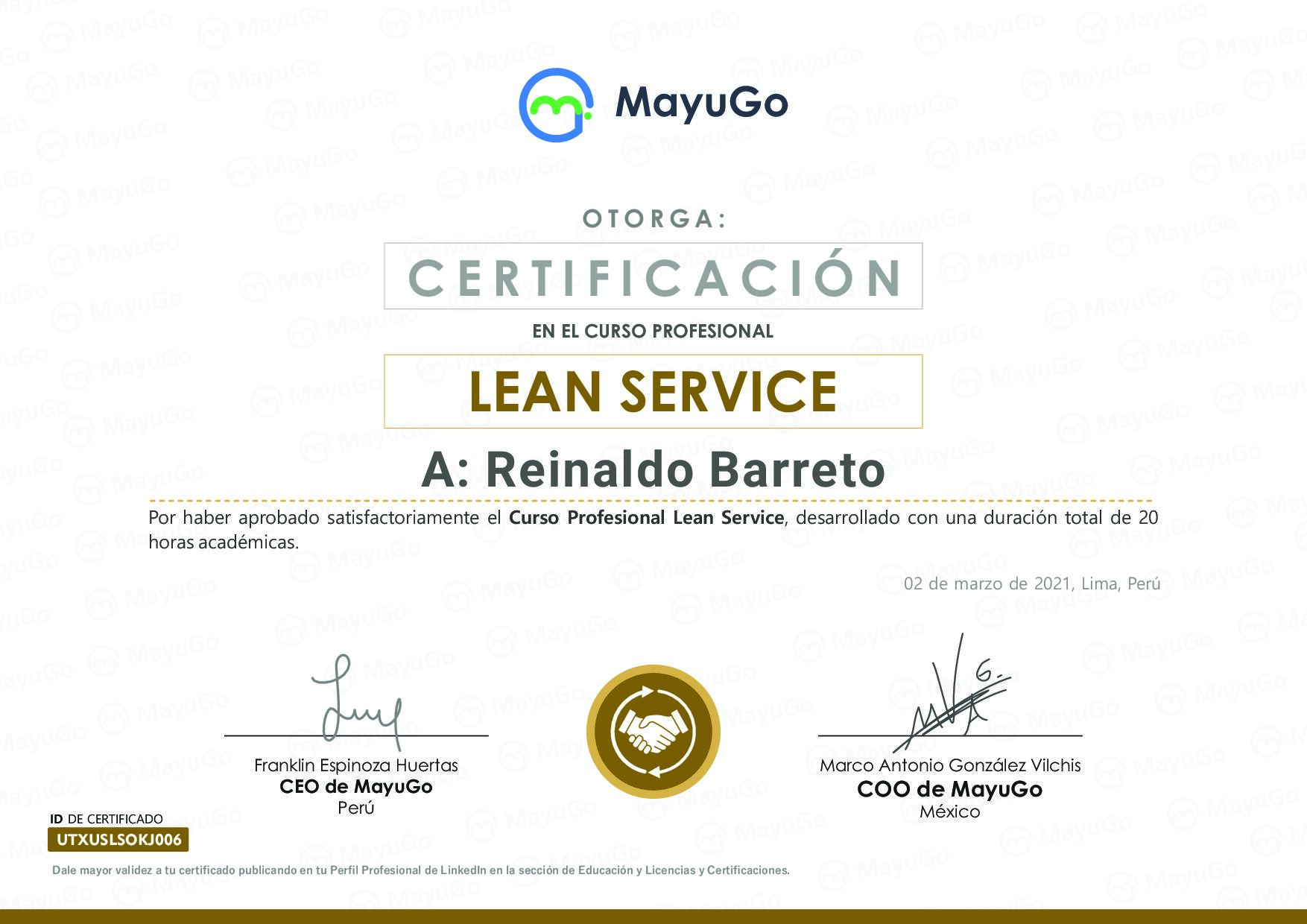 Certificado