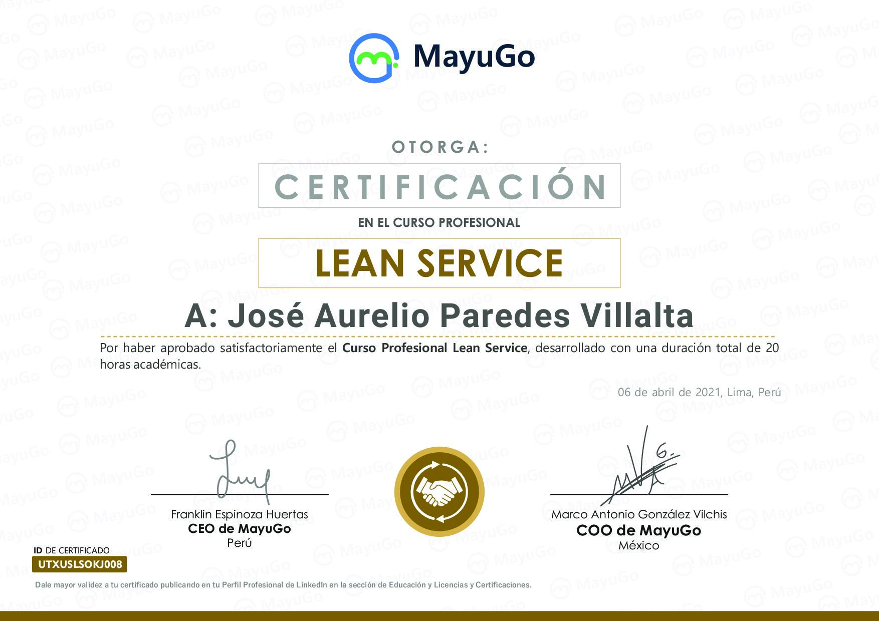 Certificado