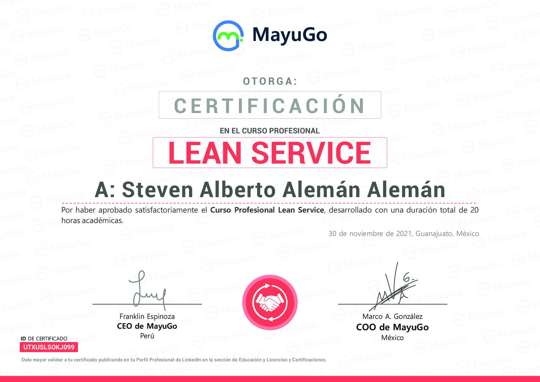 Certificado