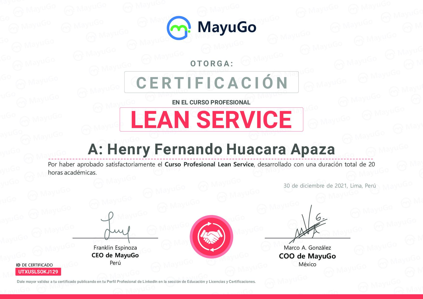 Certificado