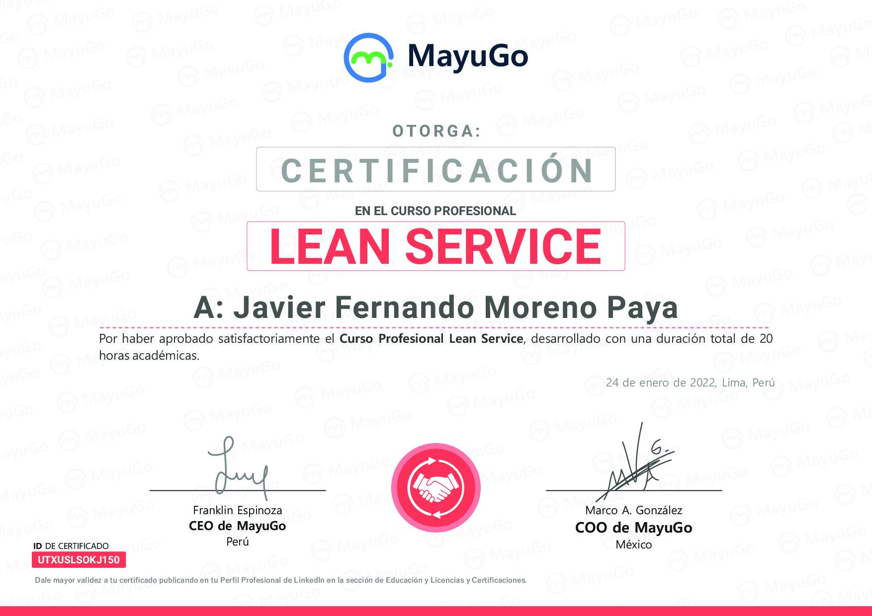 Certificado