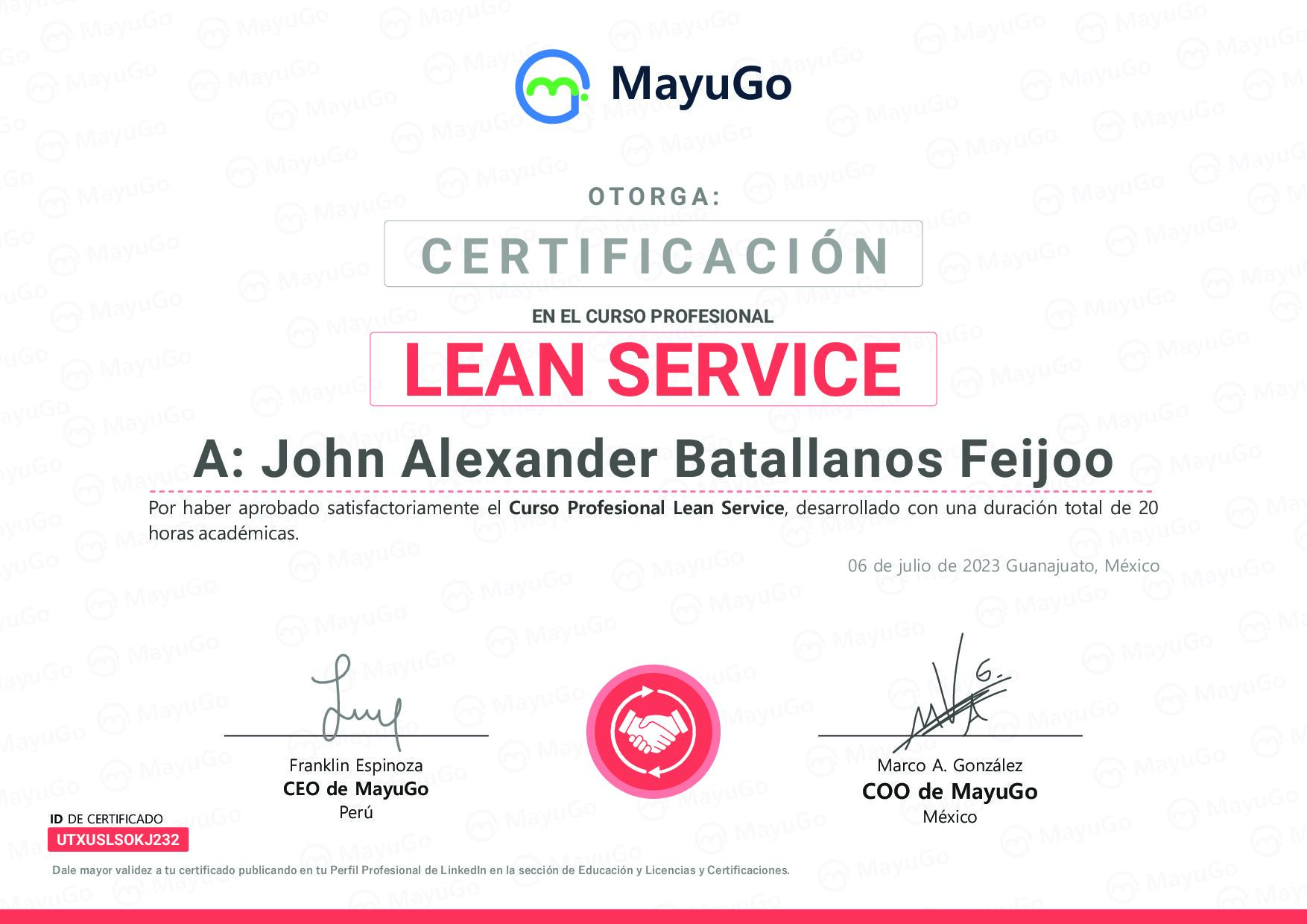Certificado