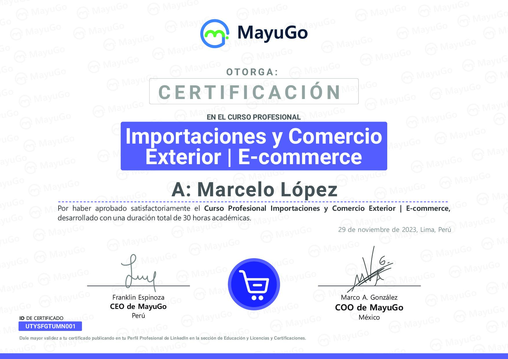 Certificado