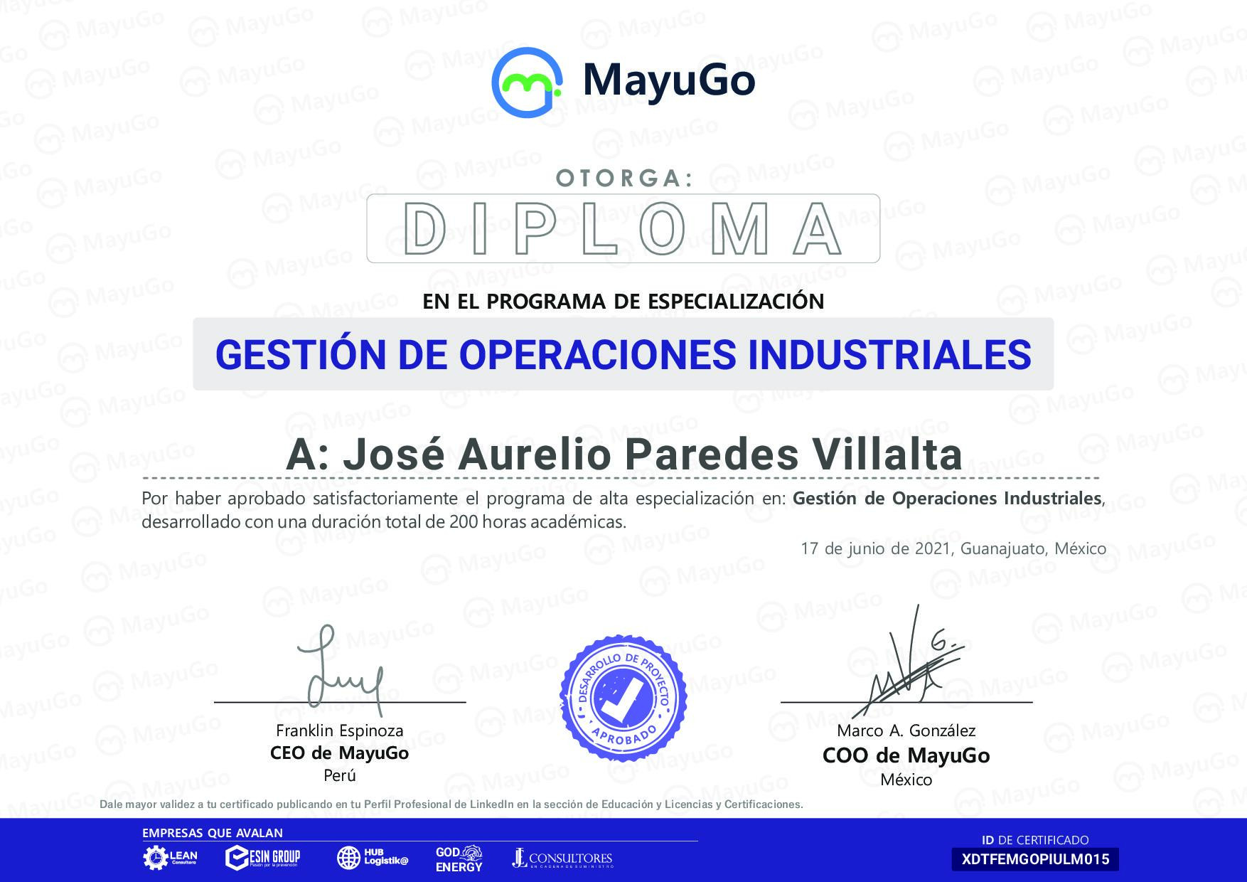 Certificado