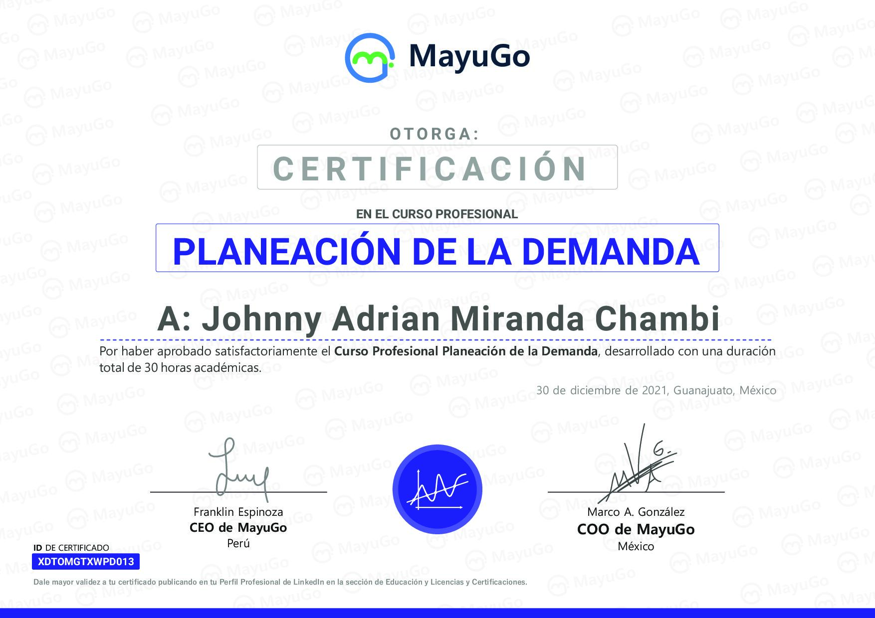 Certificado