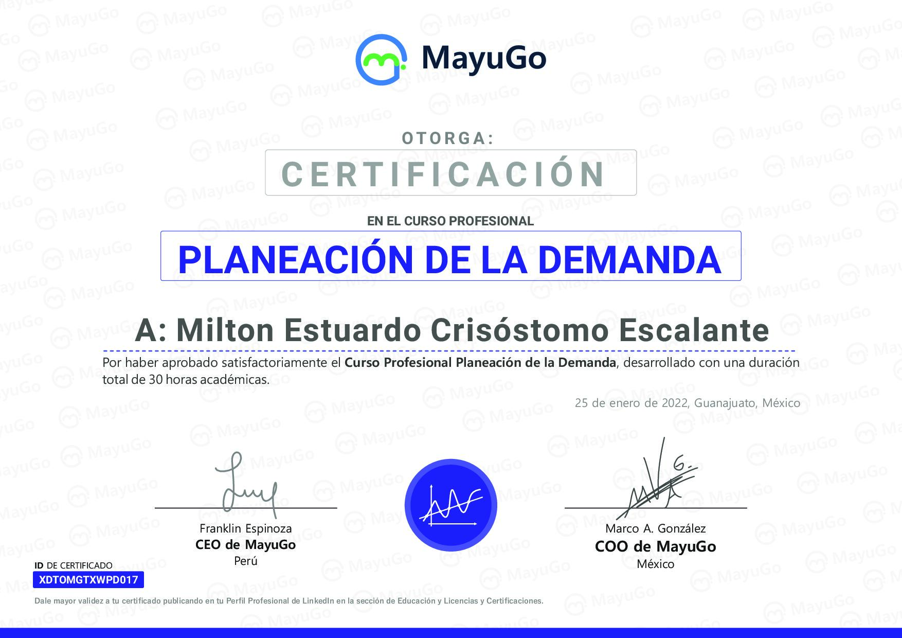 Certificado