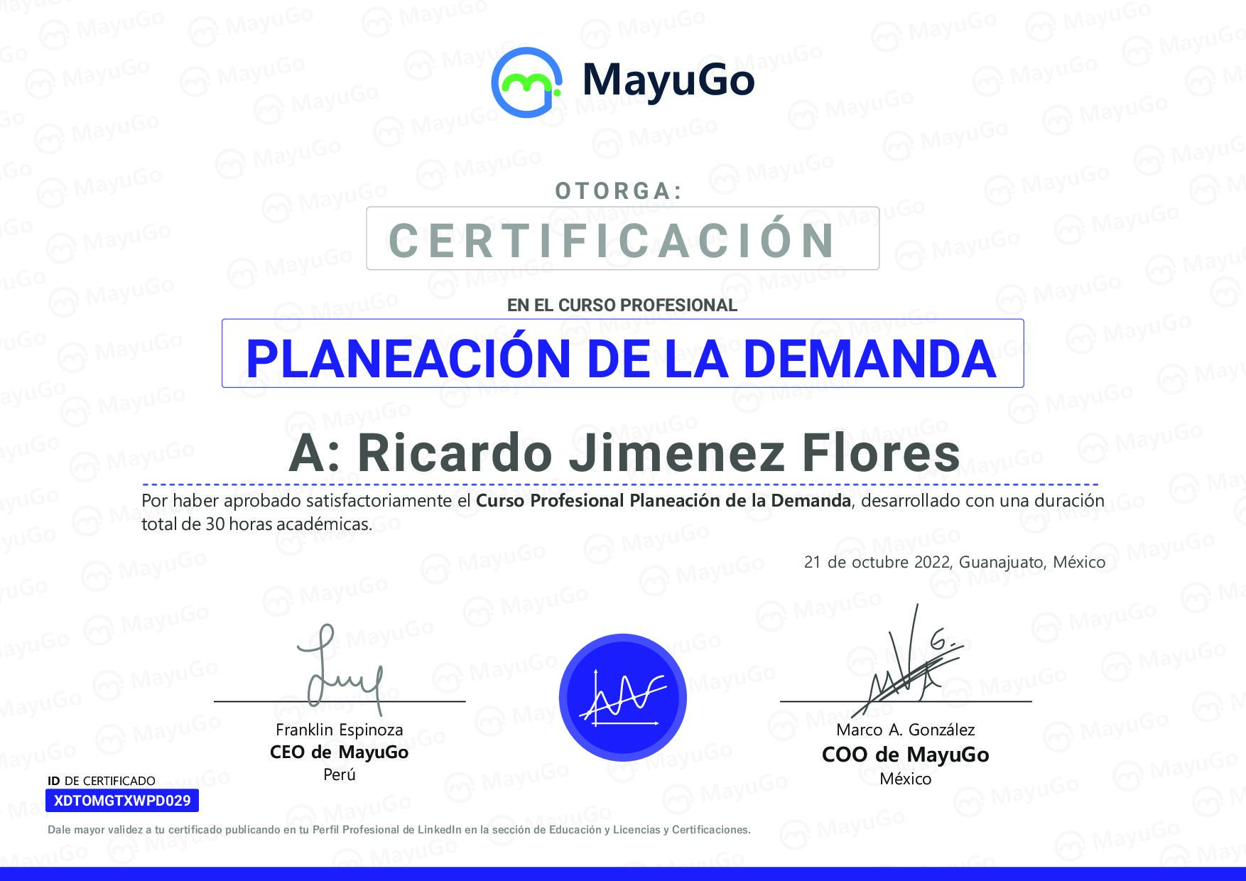 Certificado