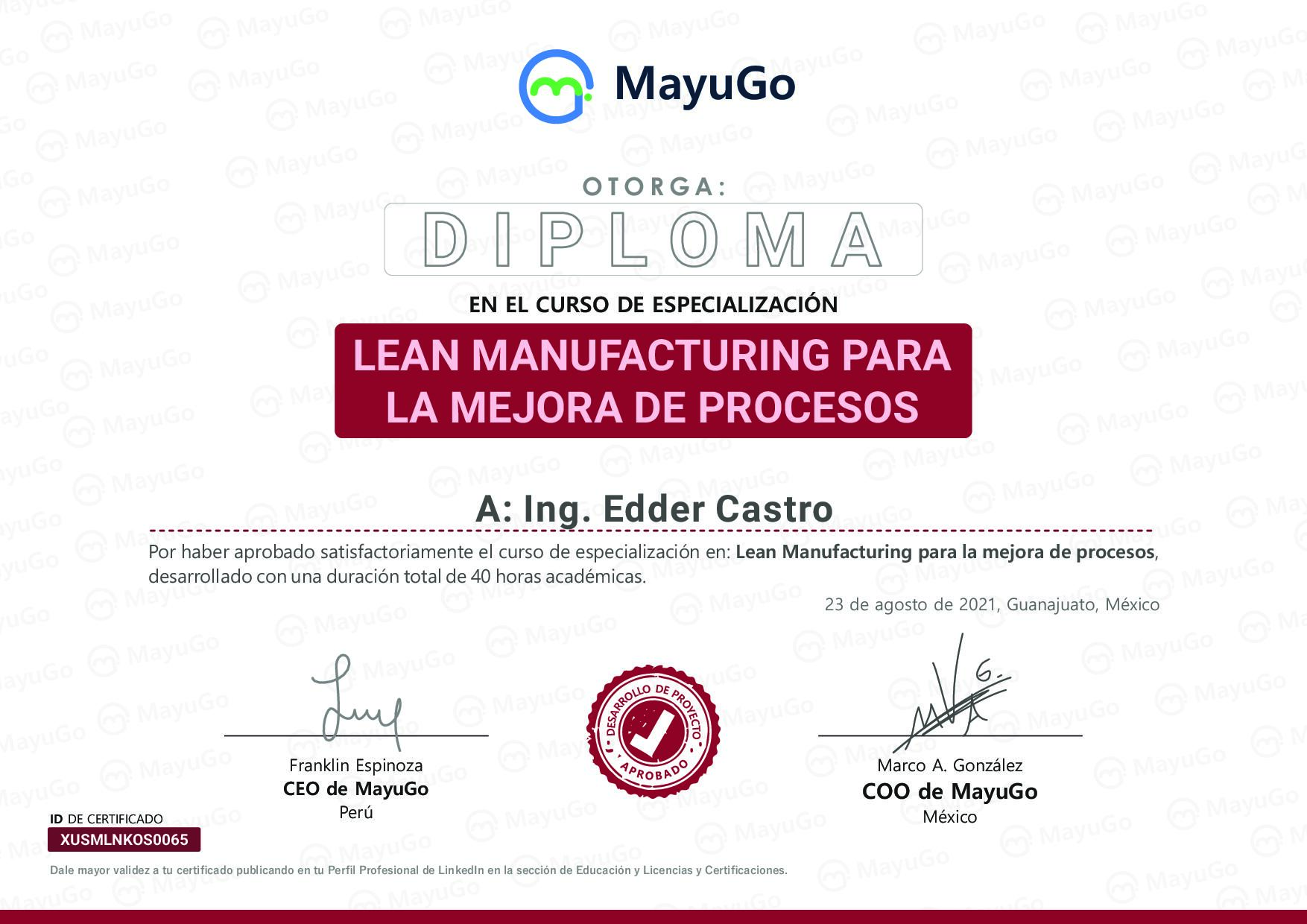 Certificado