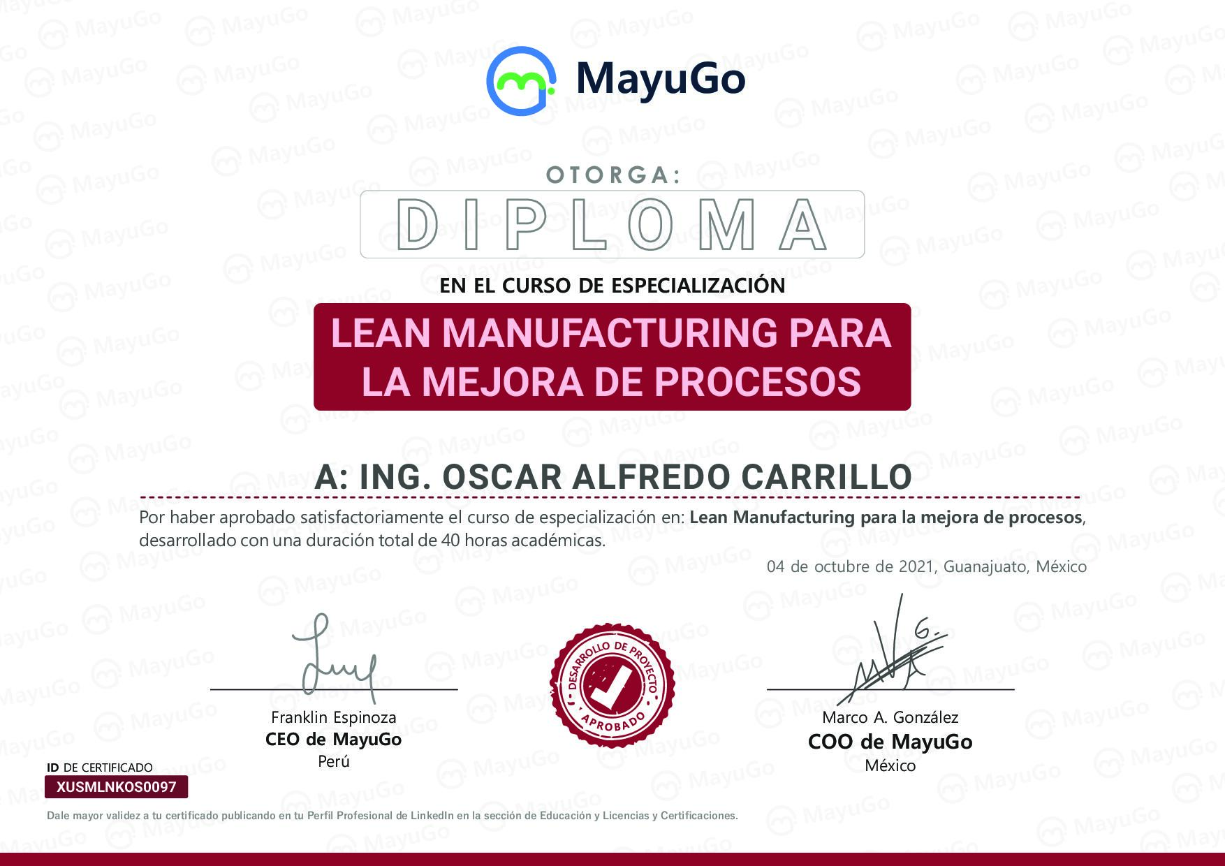 Certificado