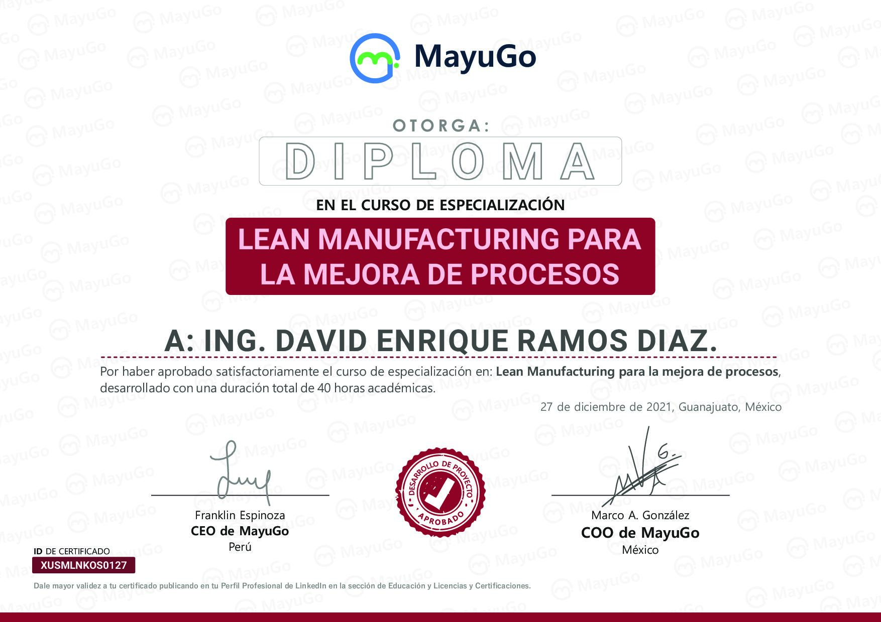 Certificado