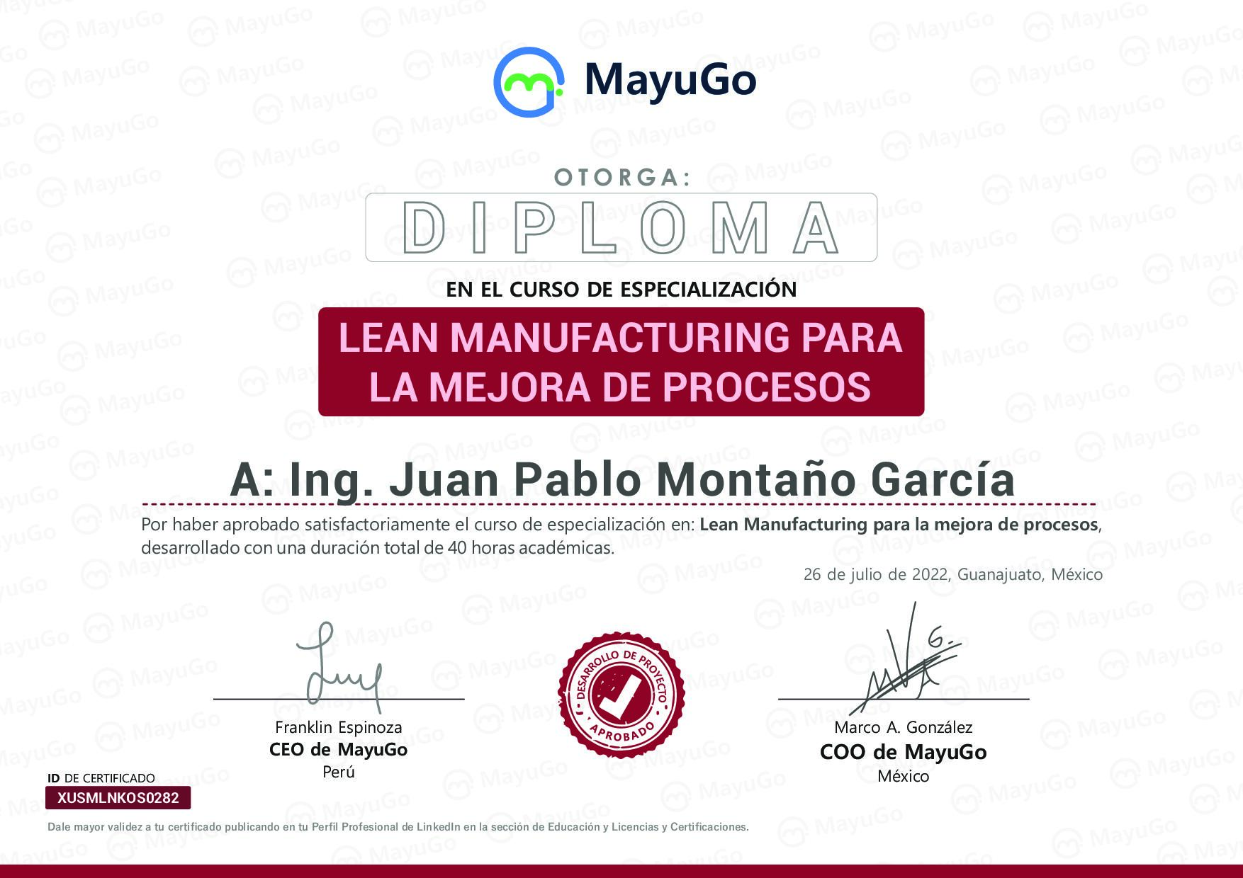 Certificado