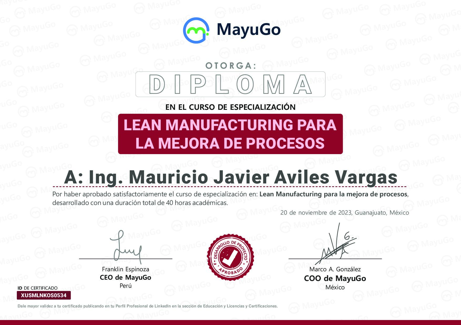 Certificado