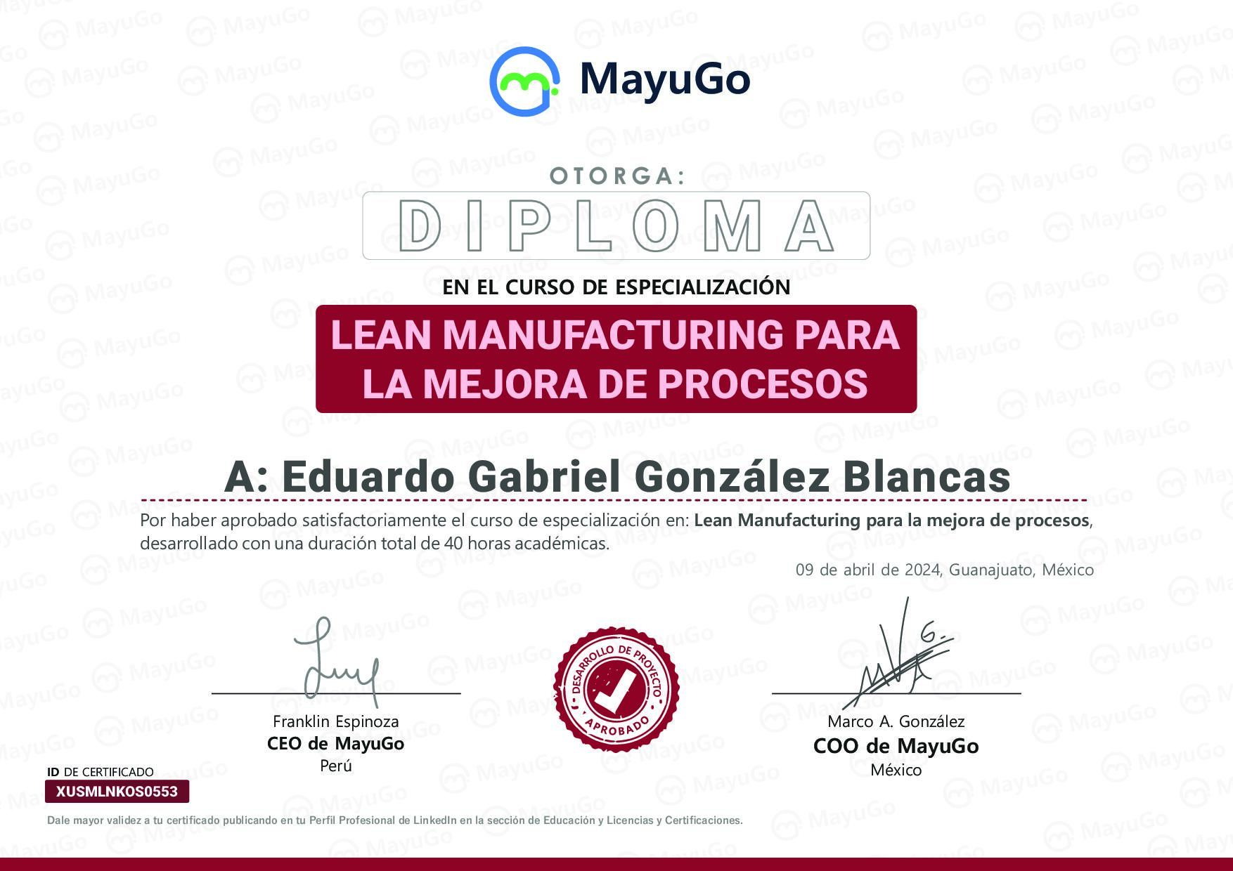 Certificado