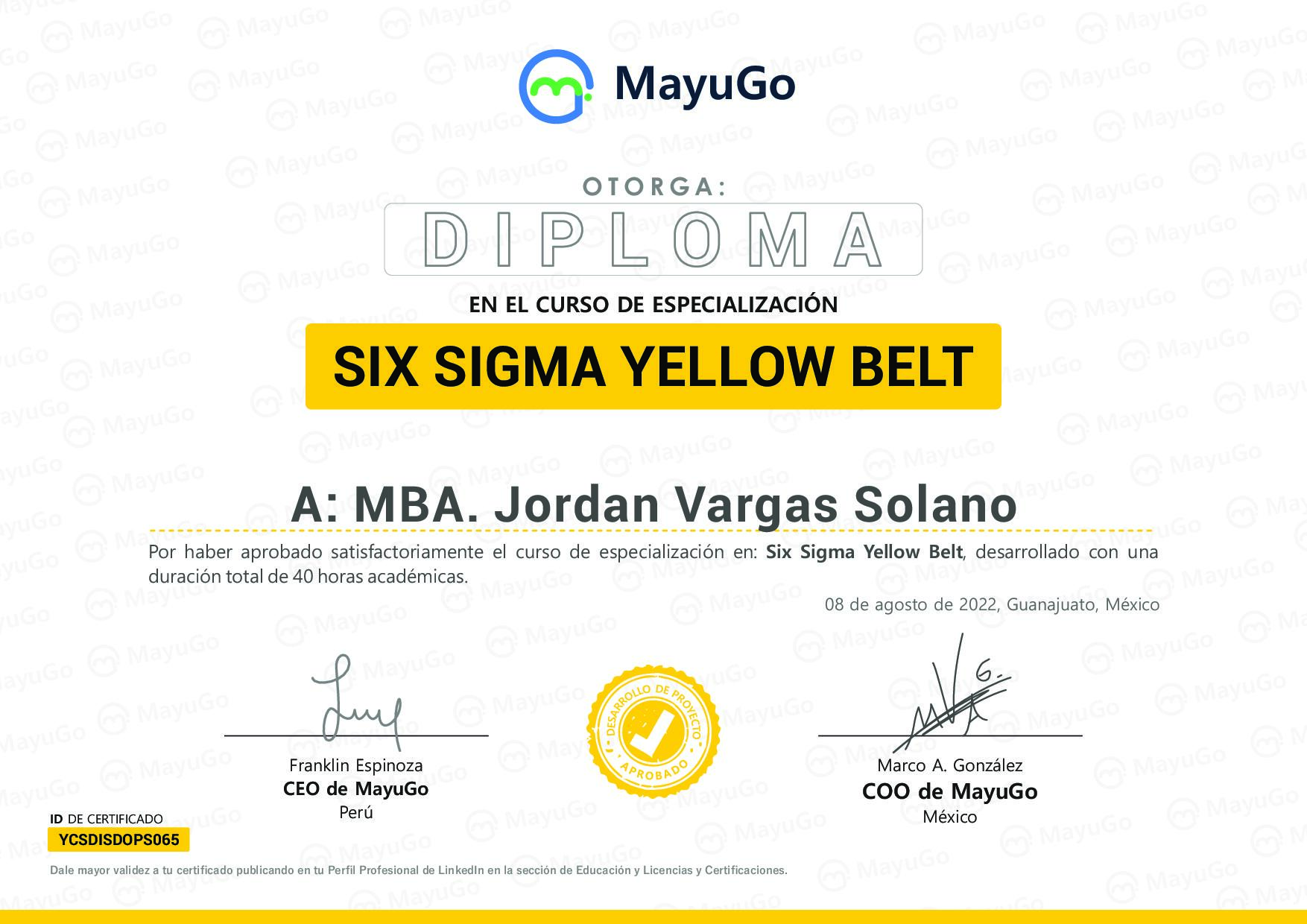 Certificado