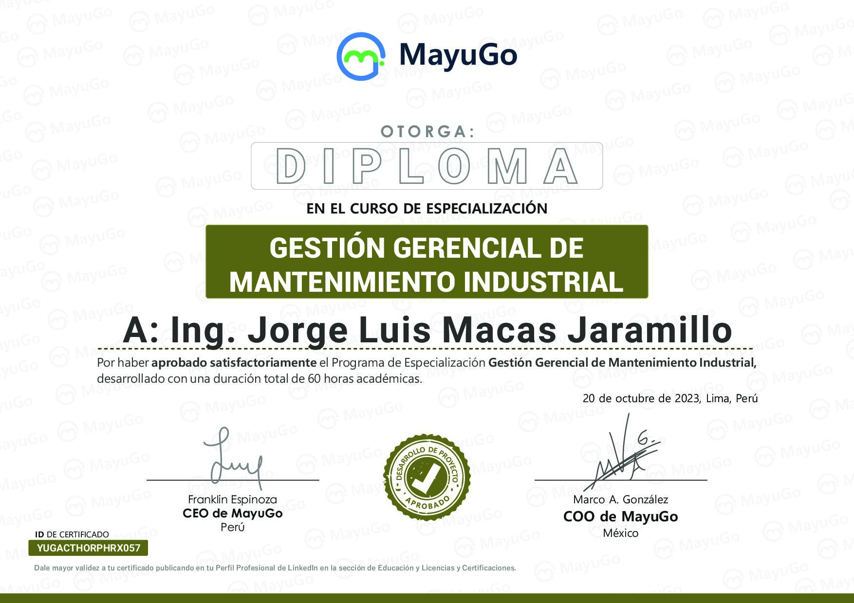 Certificado