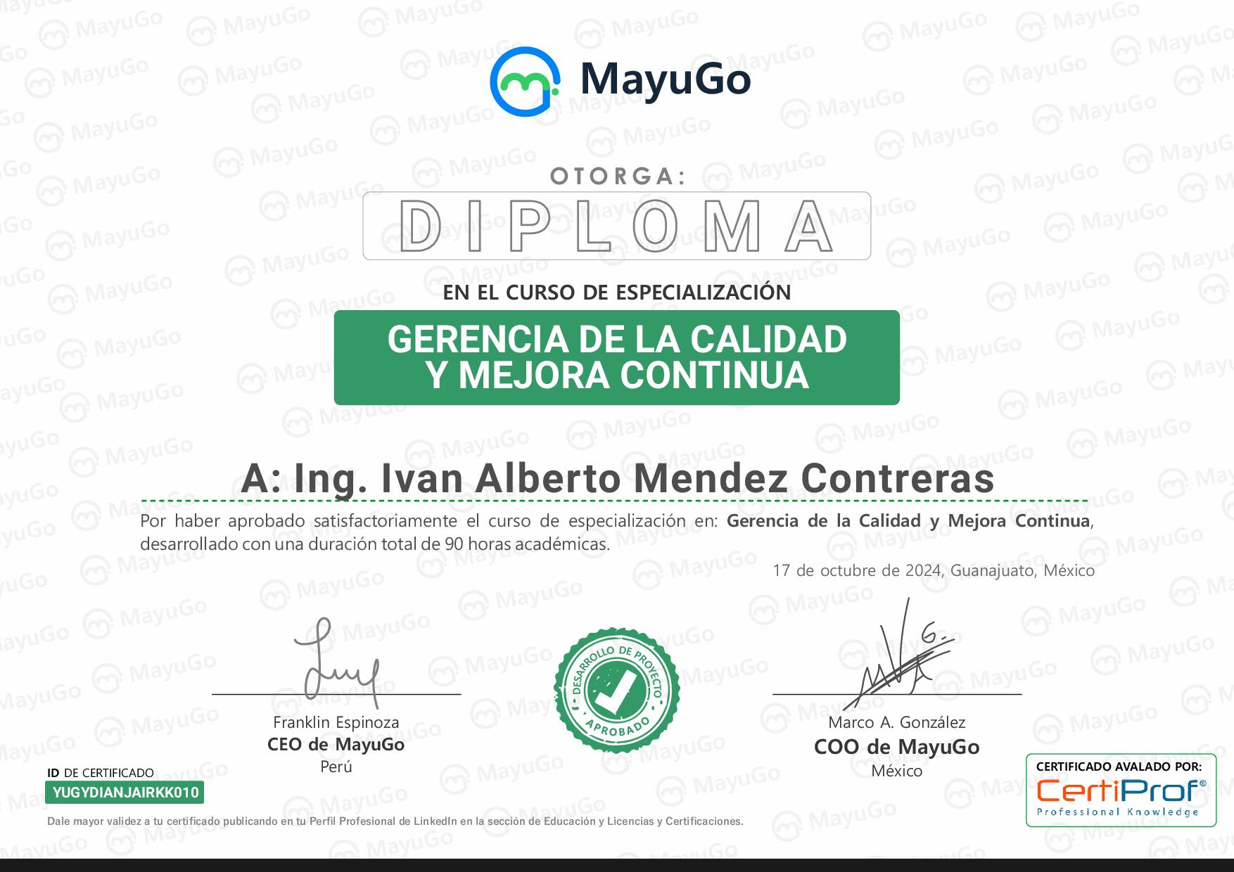 Certificado