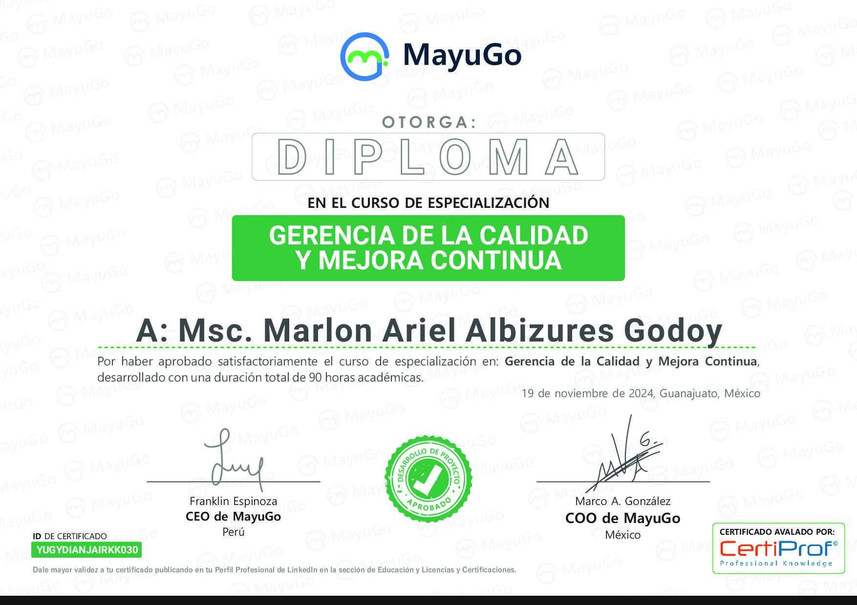 Certificado