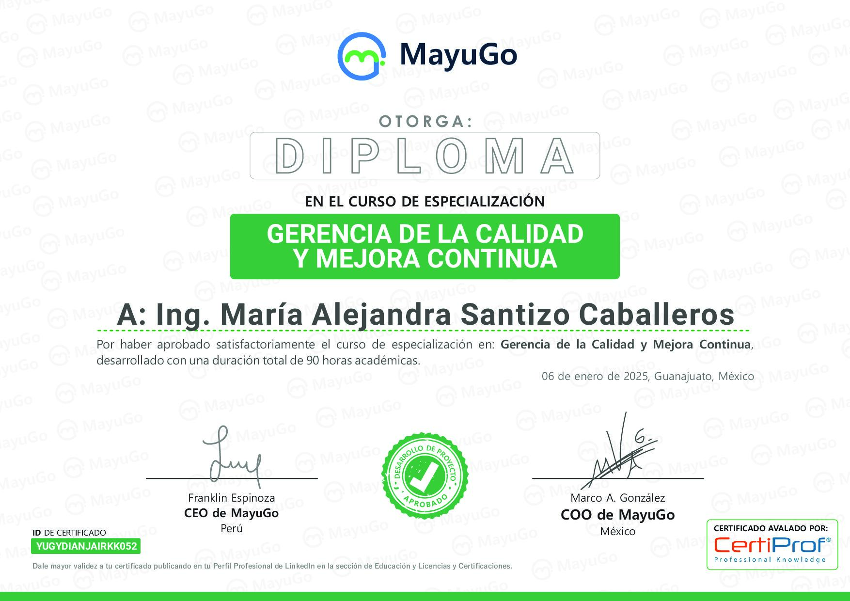 Certificado
