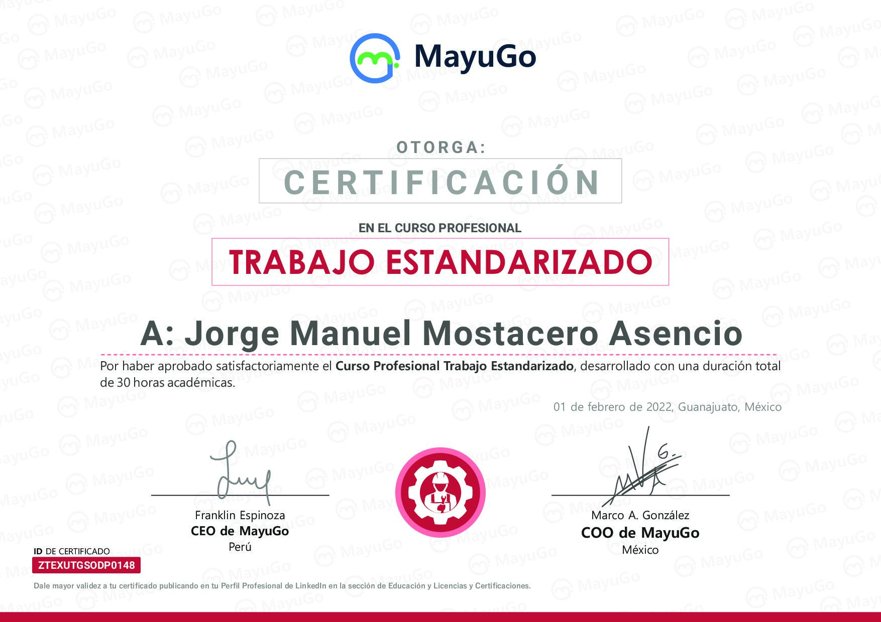 Certificado