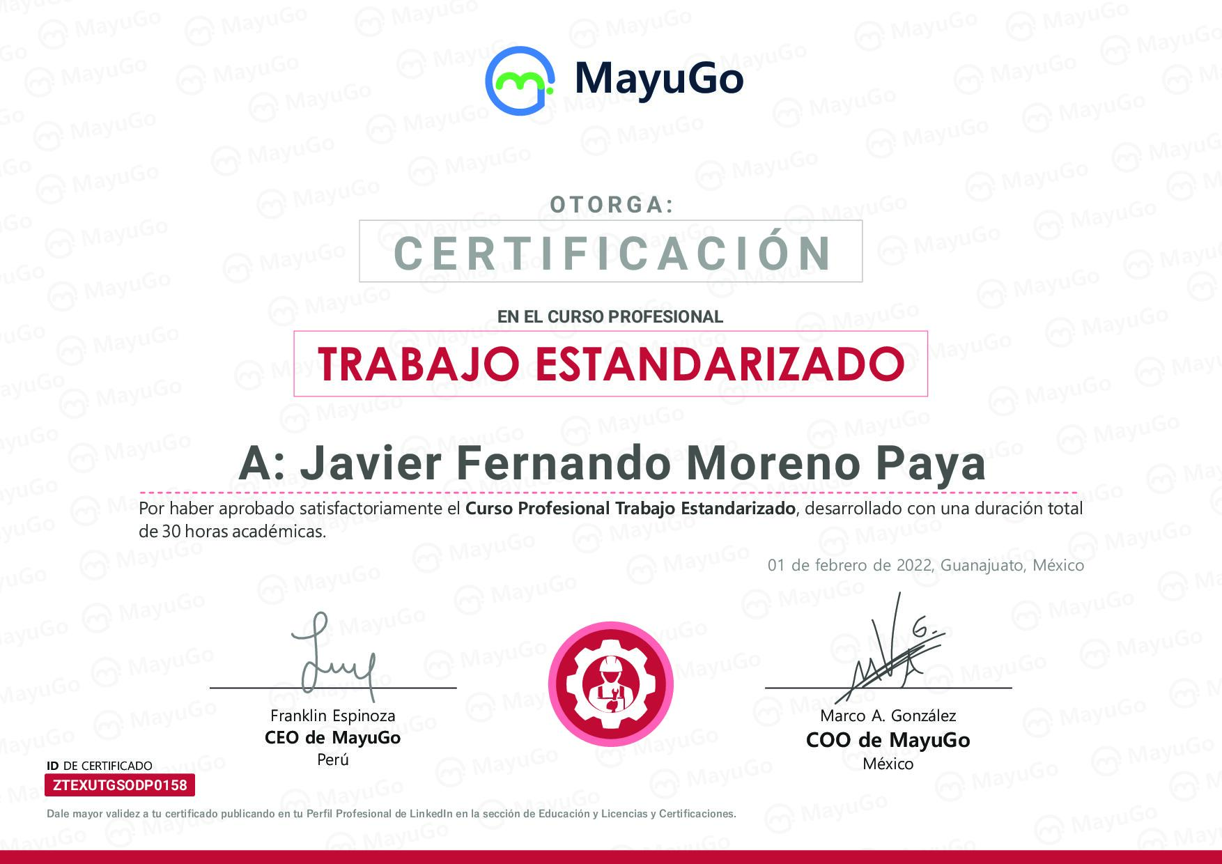 Certificado
