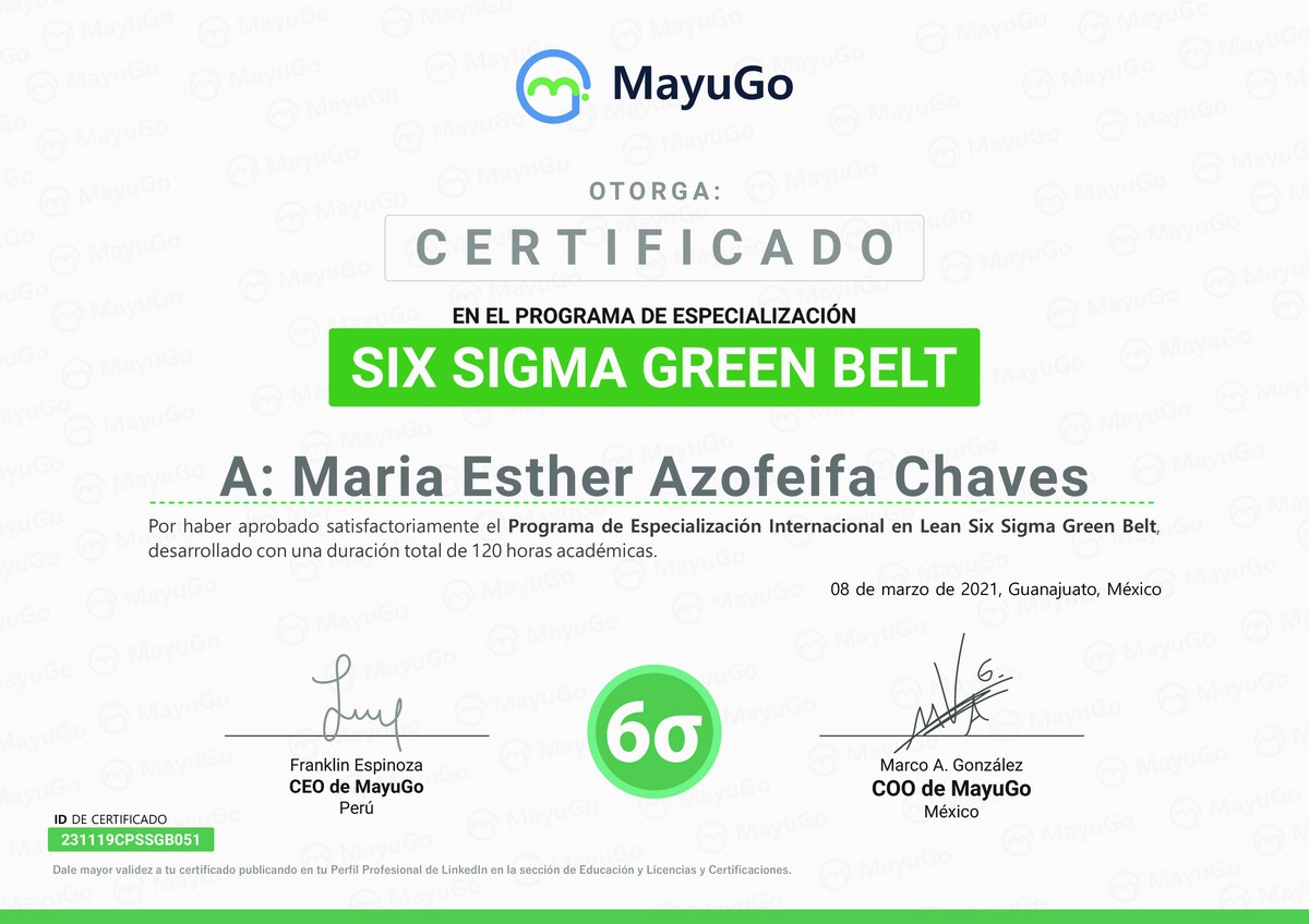 Certificado