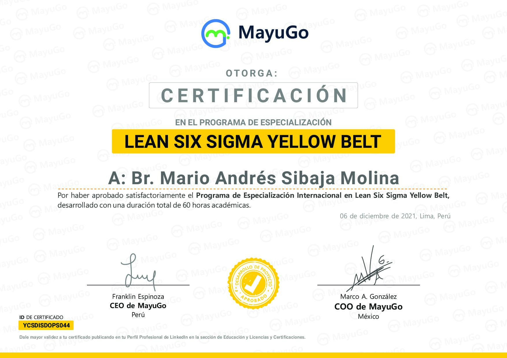 Certificado