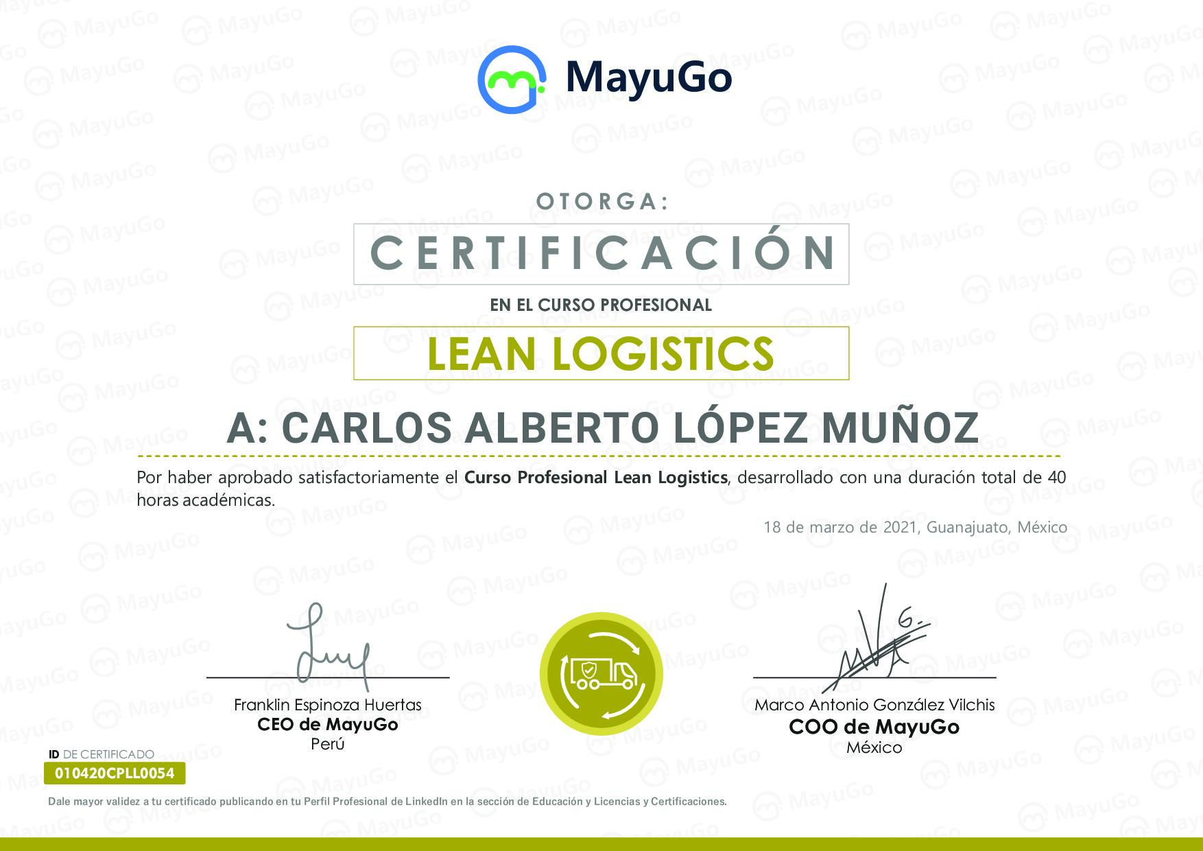 Certificado