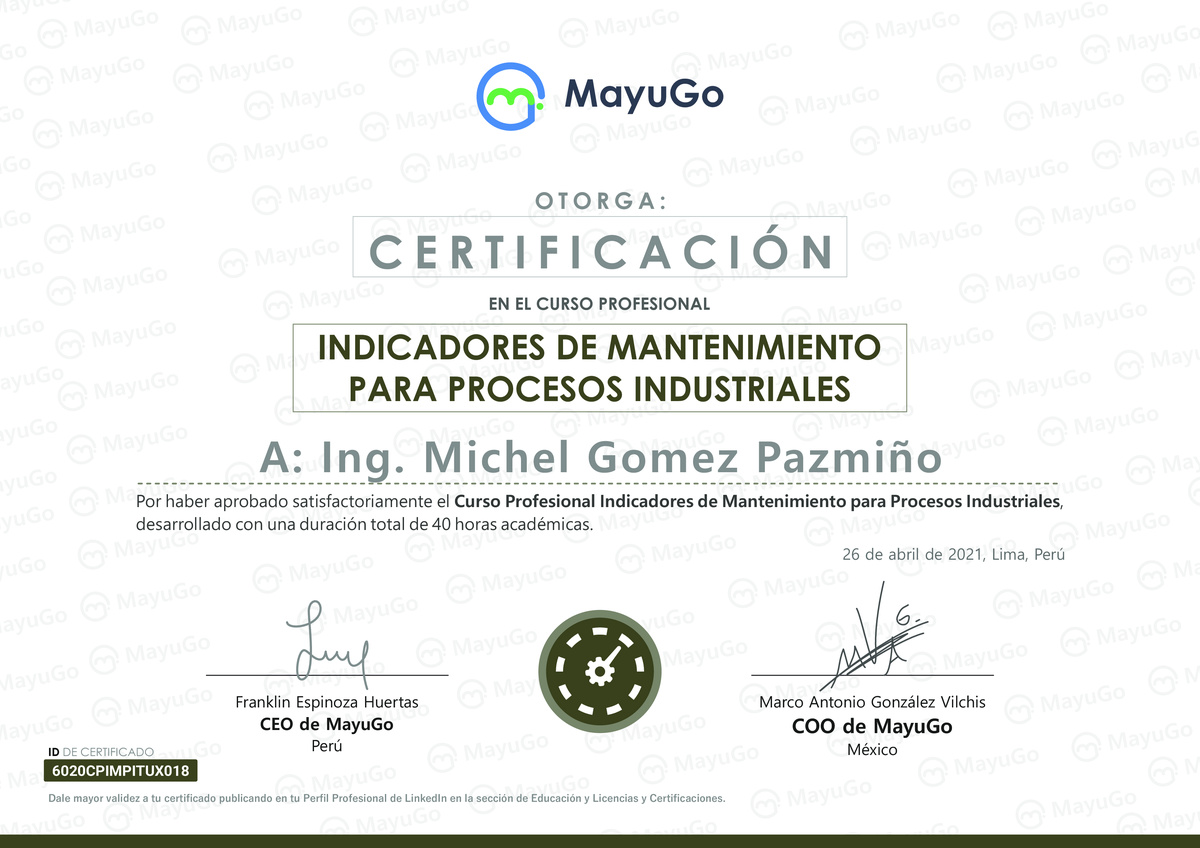 Certificado