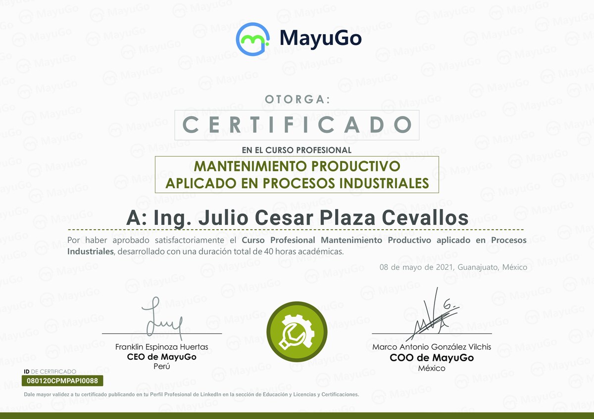 Certificado