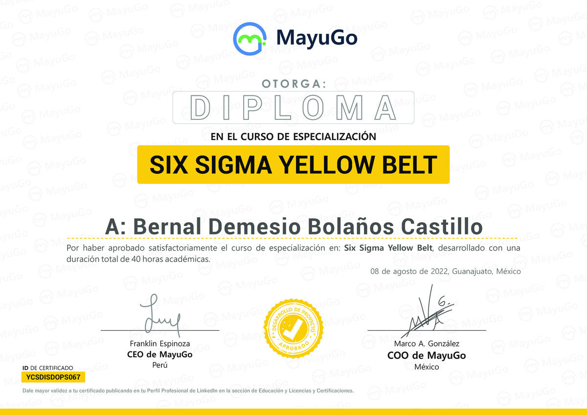 Certificado
