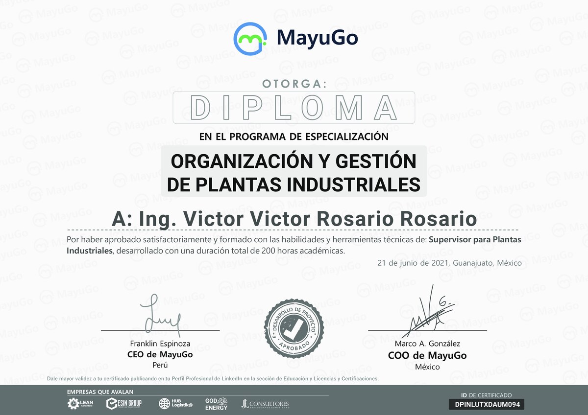 Certificado