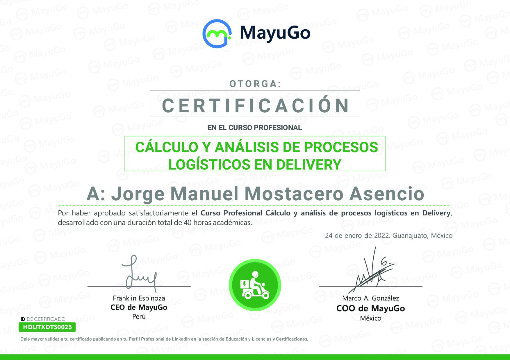 Certificado