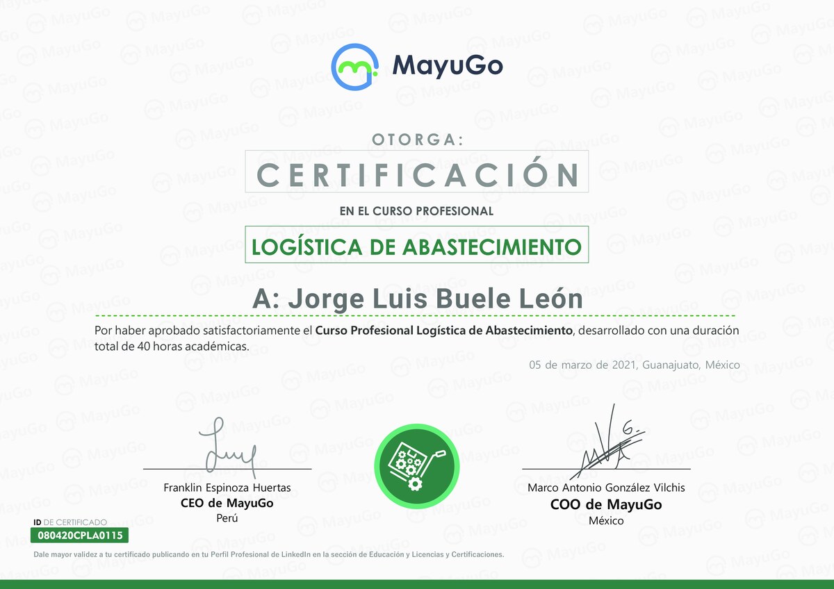 Certificado