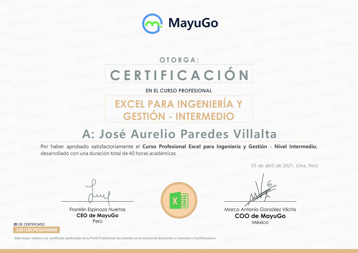 Certificado