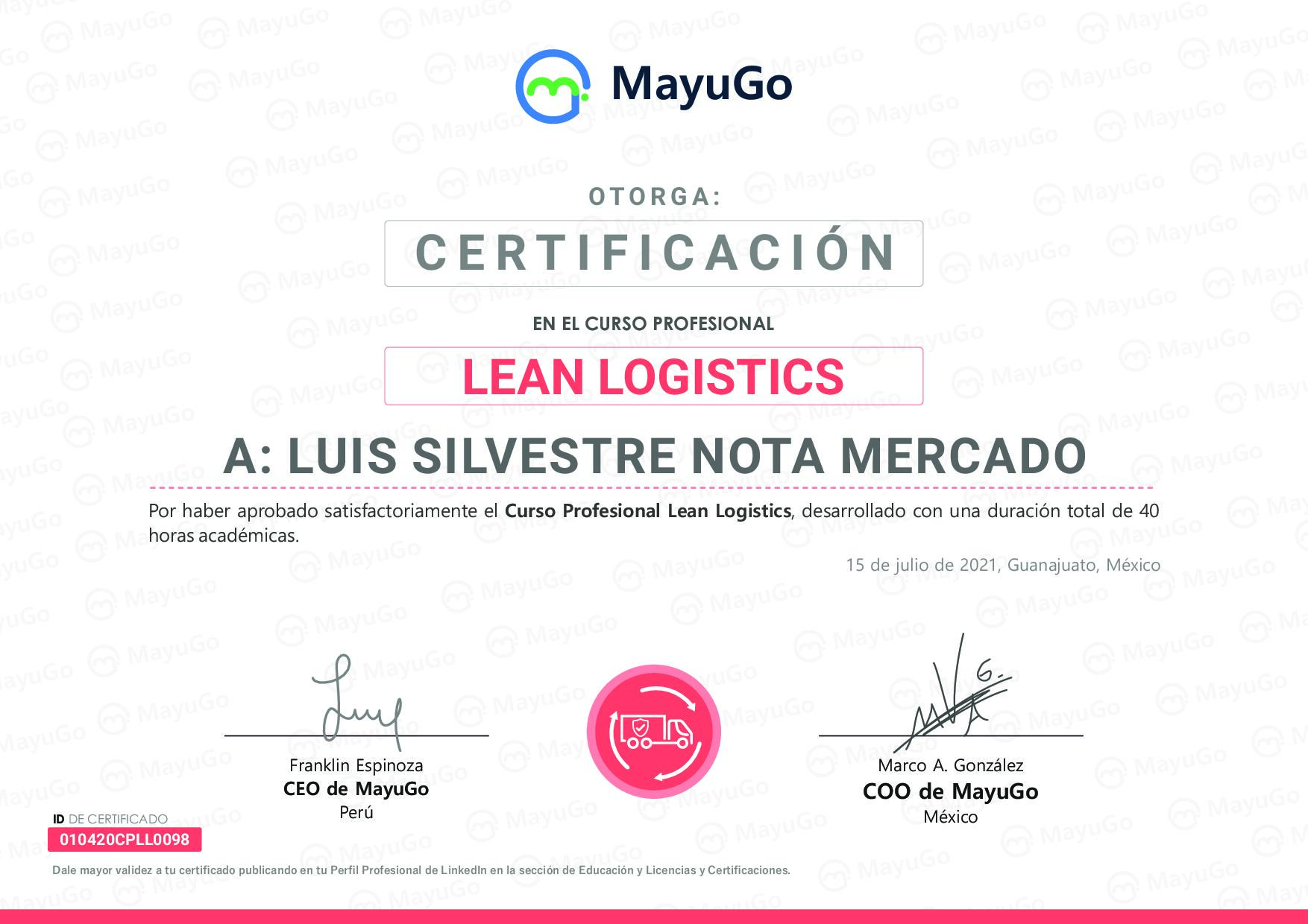 Certificado