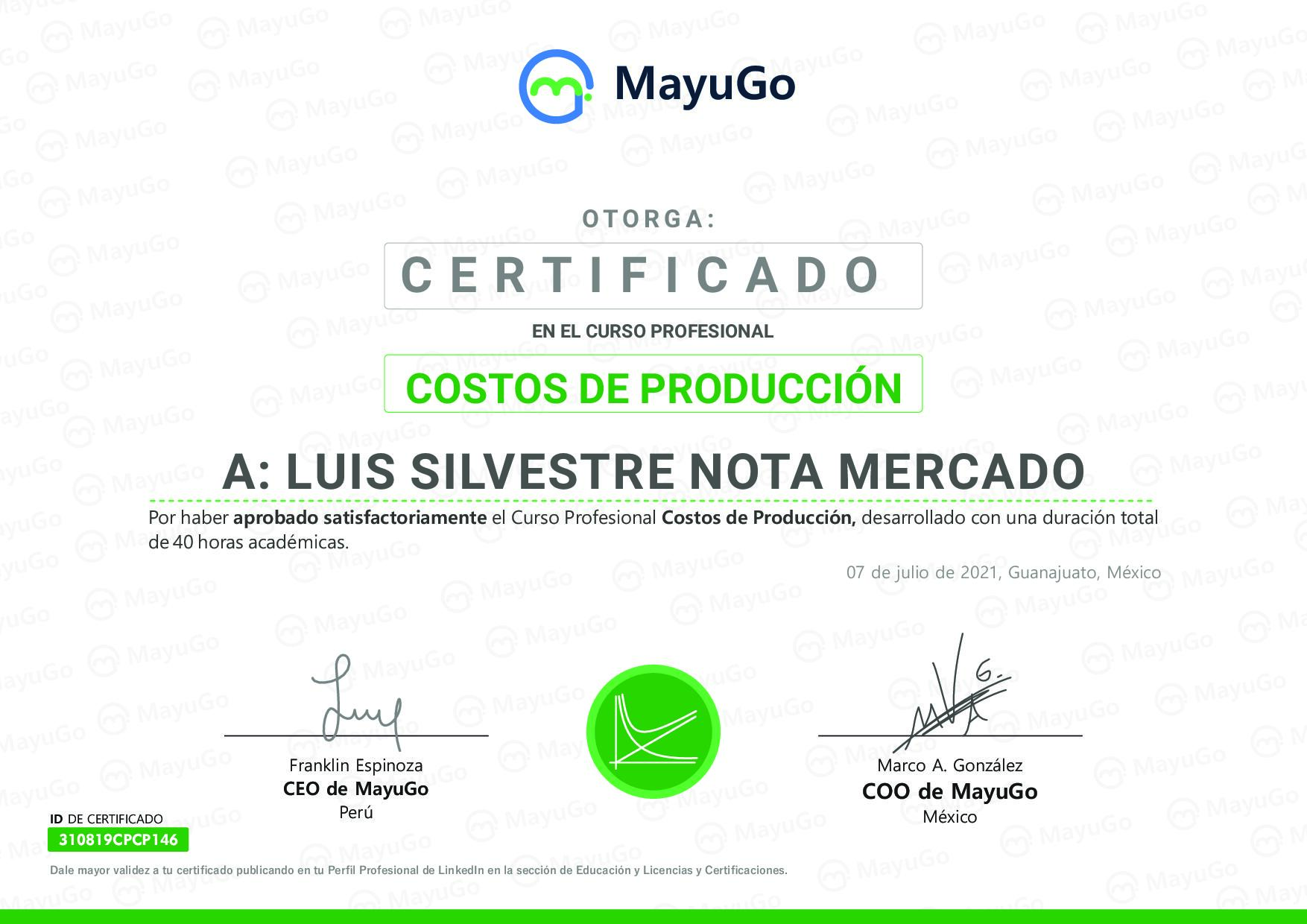 Certificado