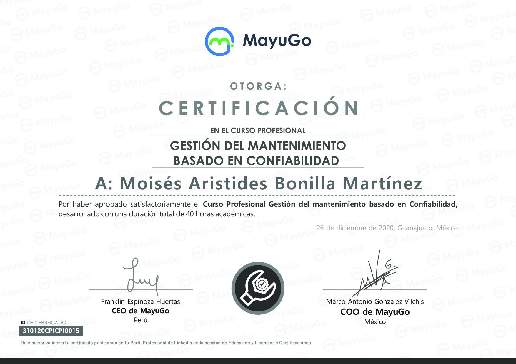 Certificado