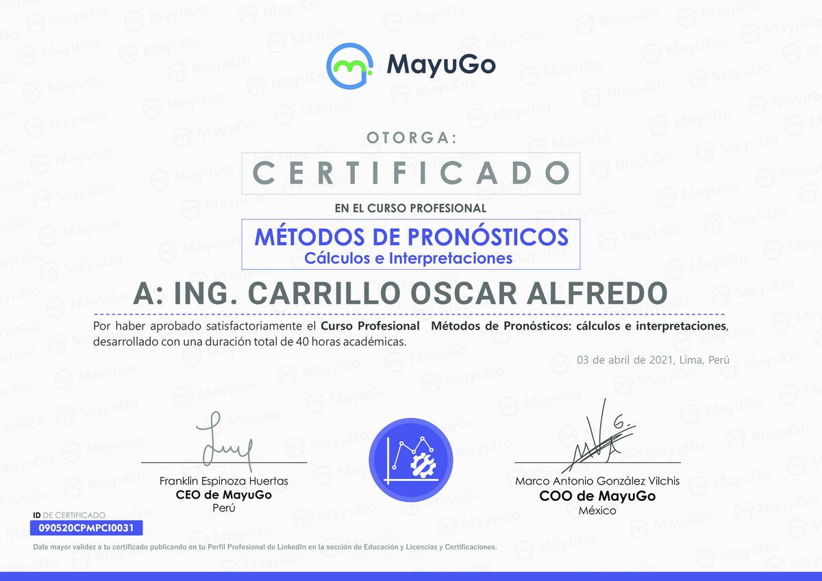 Certificado