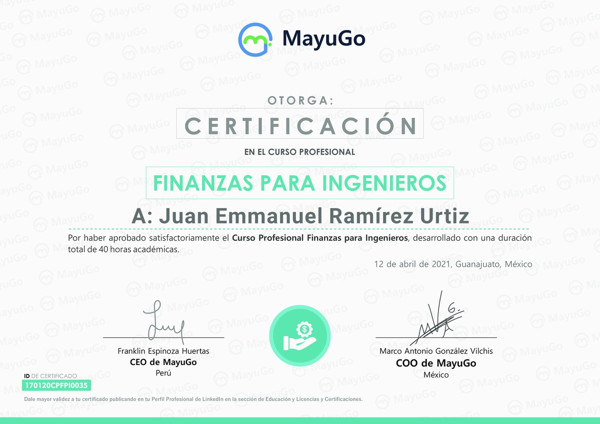 Certificado