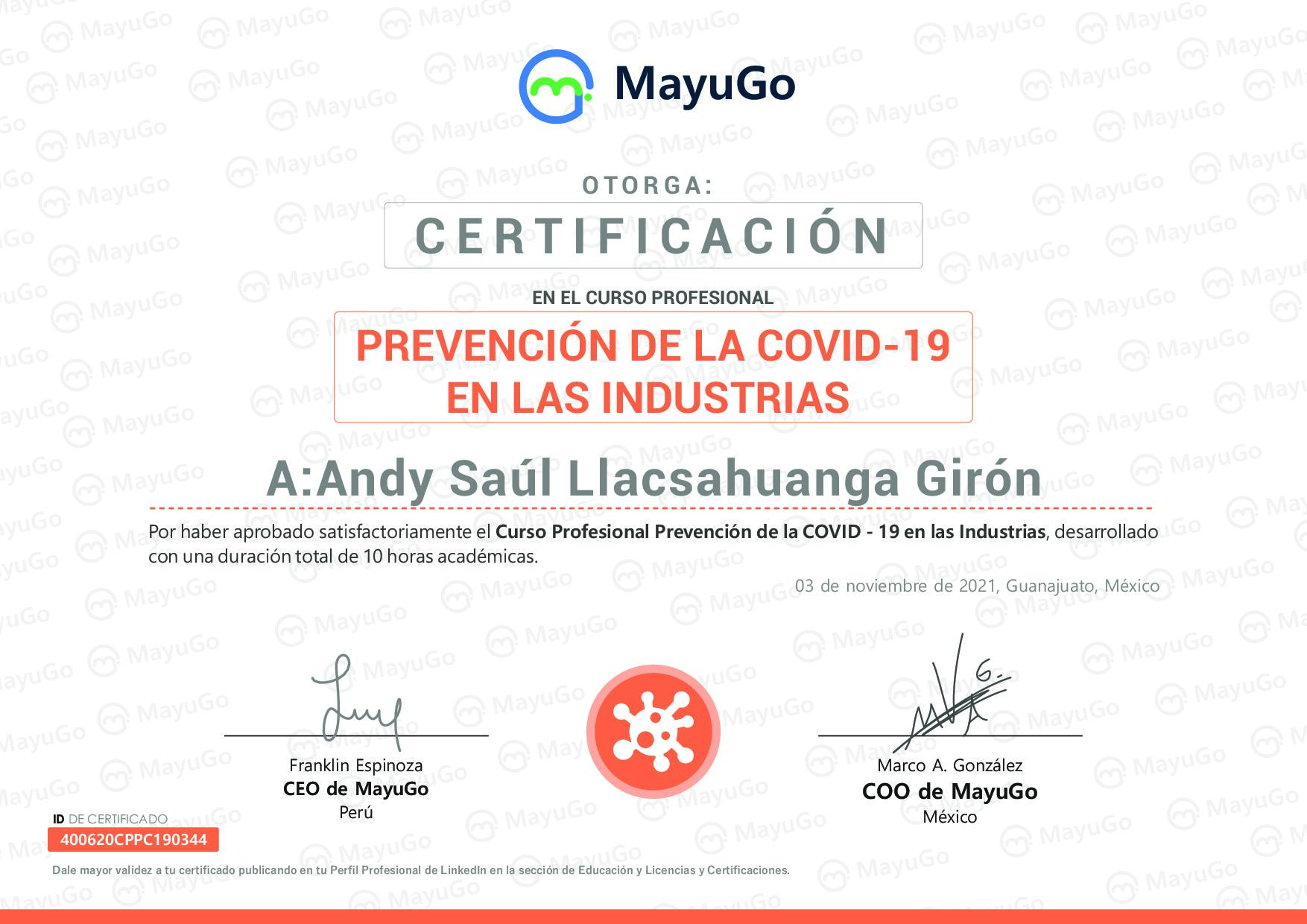 Certificado