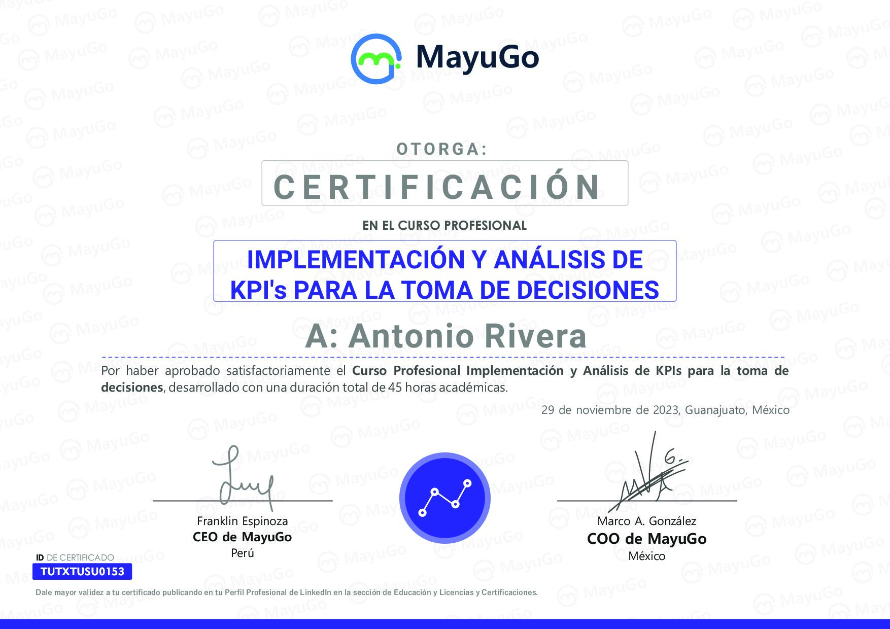 Certificado