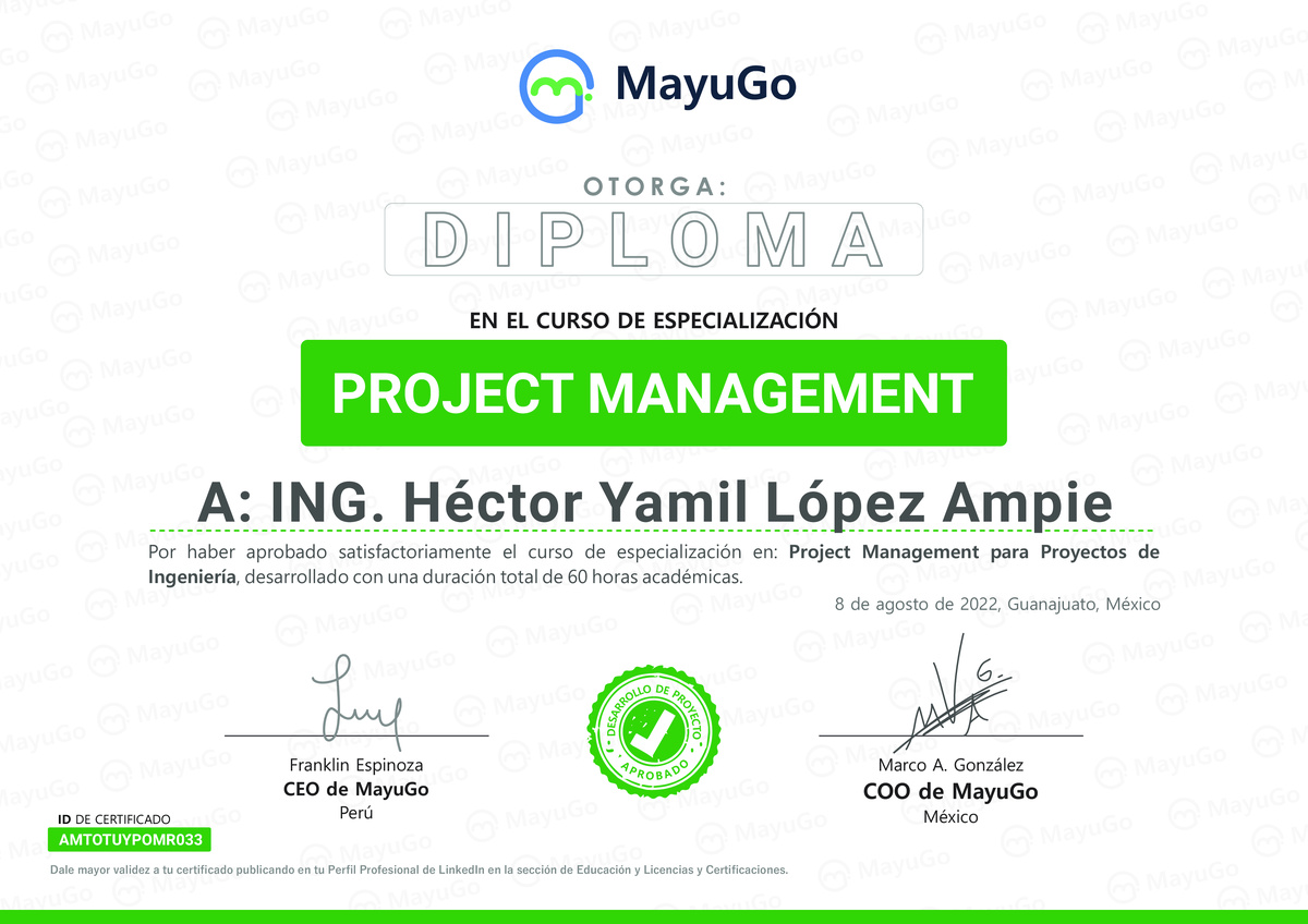 Certificado