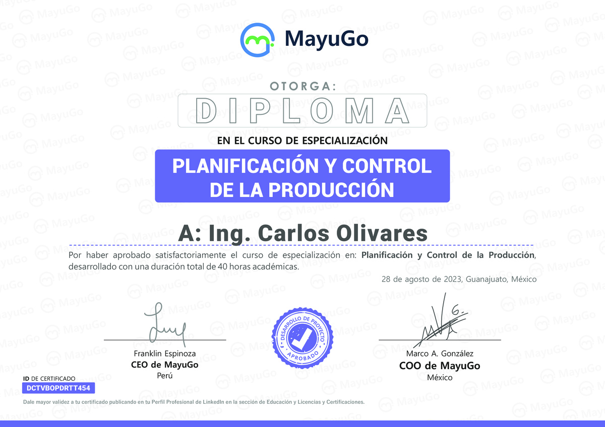 Certificado
