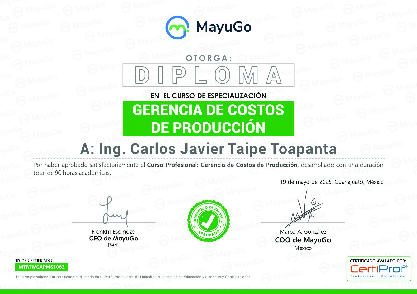Certificado